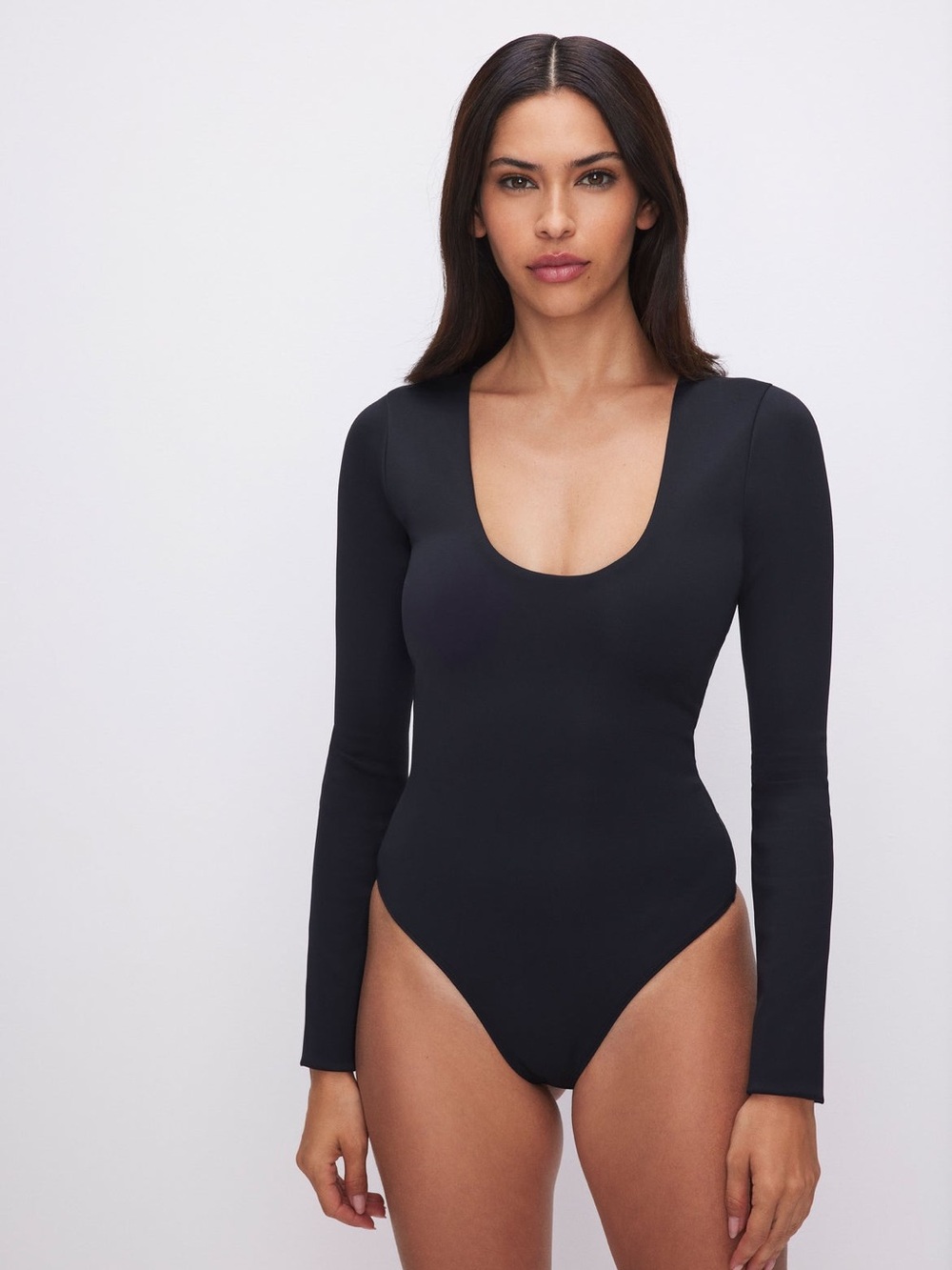 Good American Sculpting Scoop Neck Bodysuit